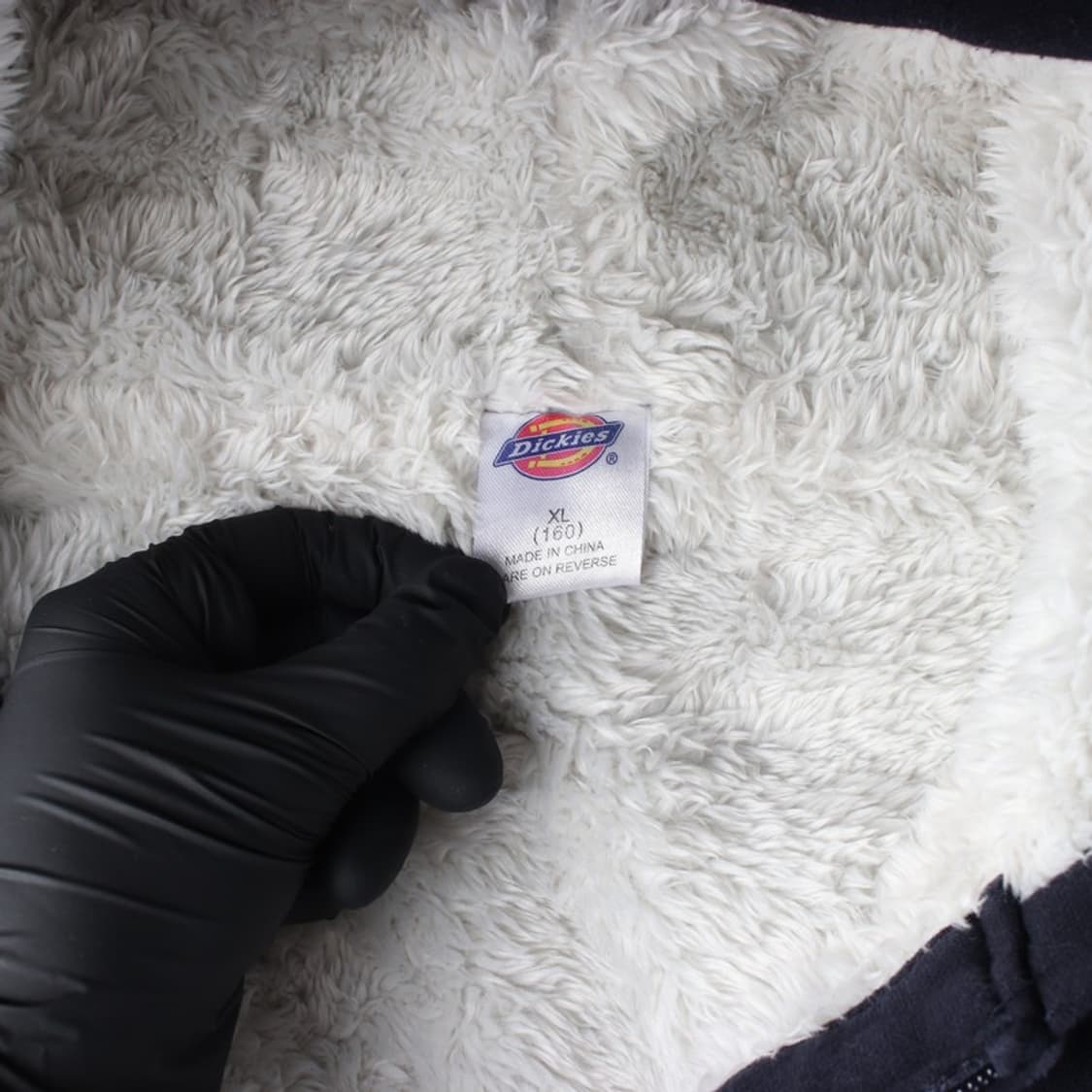 디키즈 1922 네이비 양털 안감 후드집업 XL 160 상품이미지6