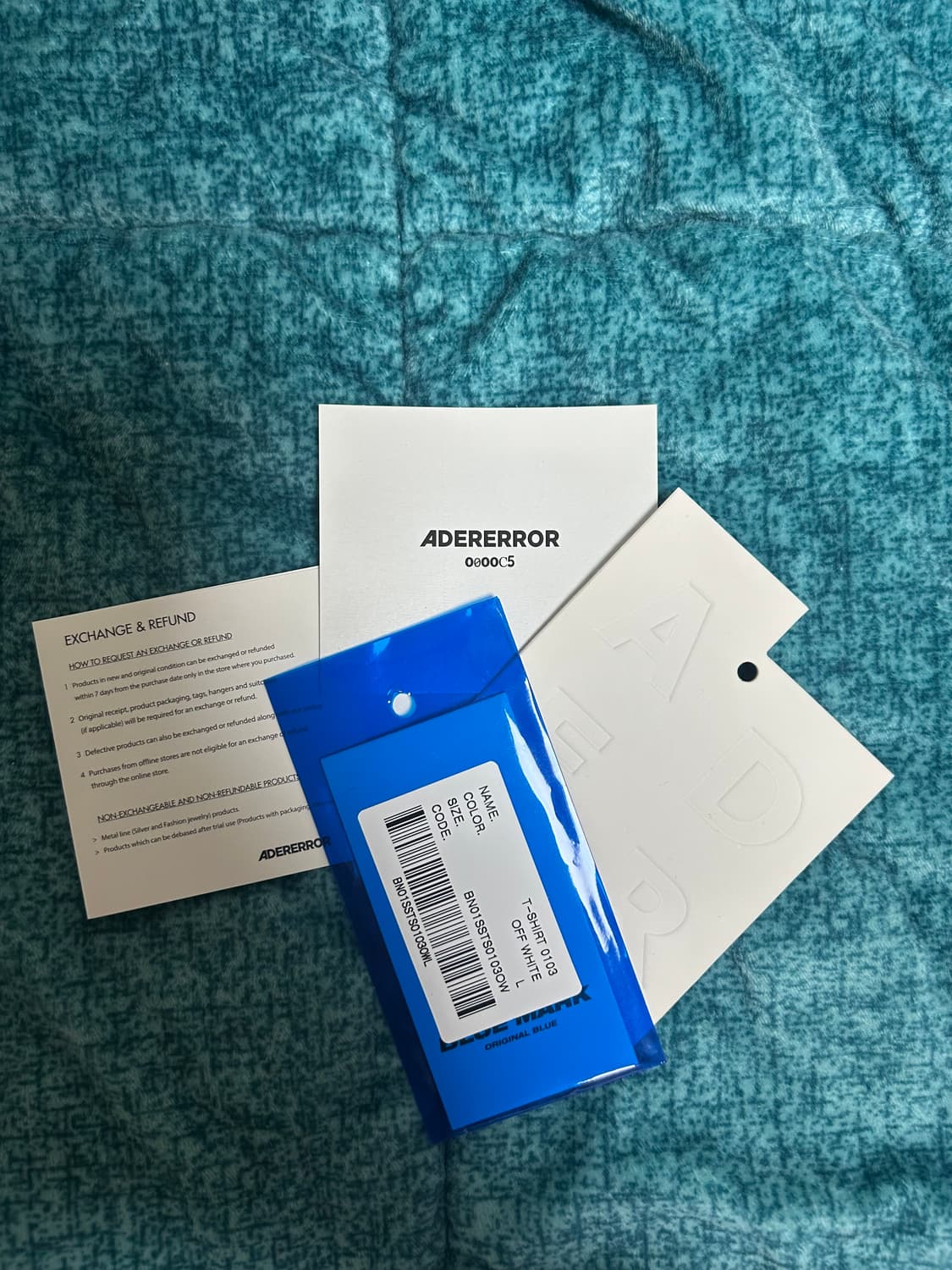 아더에러 Caef logo t-shirt 상품이미지5