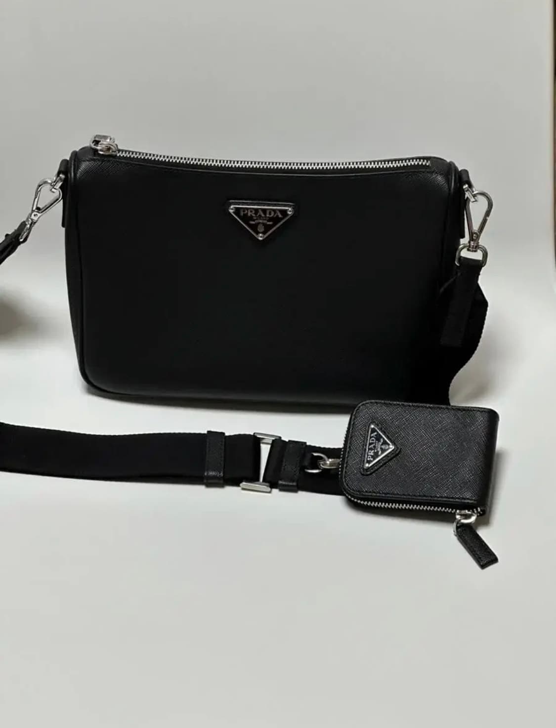 프라다 사피아노 삼각로고 크로스백(2VH113) 상품이미지2
