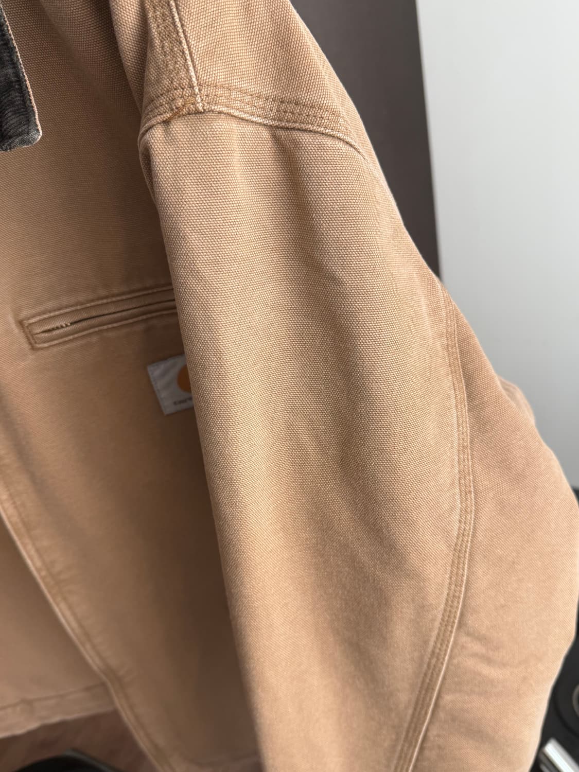 칼하트 wip 디트로이트 자켓 해밀턴 브라운 상품이미지4