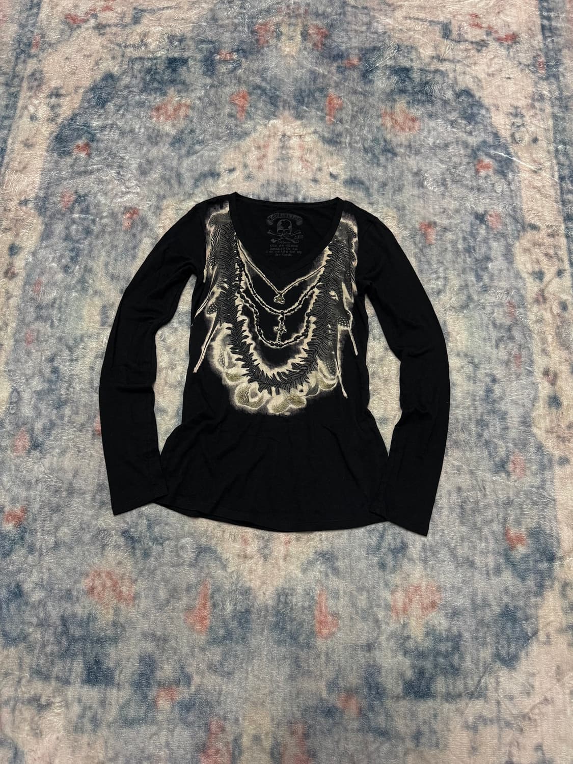 Roen archive skull & rosary cubic cut se 상품이미지1