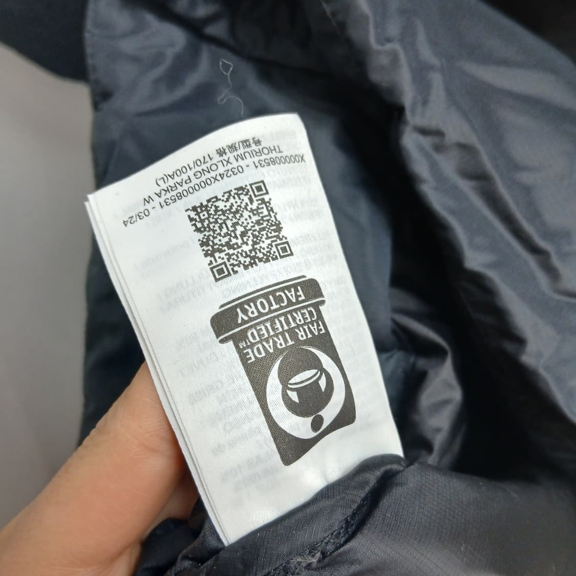 아크테릭스 정품 쏘륨 X롱 파카  블랙 상품이미지6