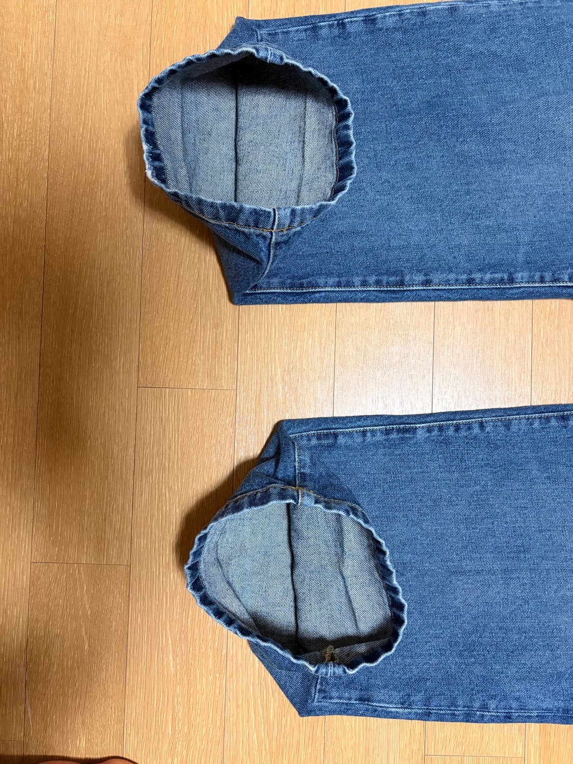 칼하트 wip 랜든 팬츠 스미스 블루 원 유즈드 워시 상품이미지4