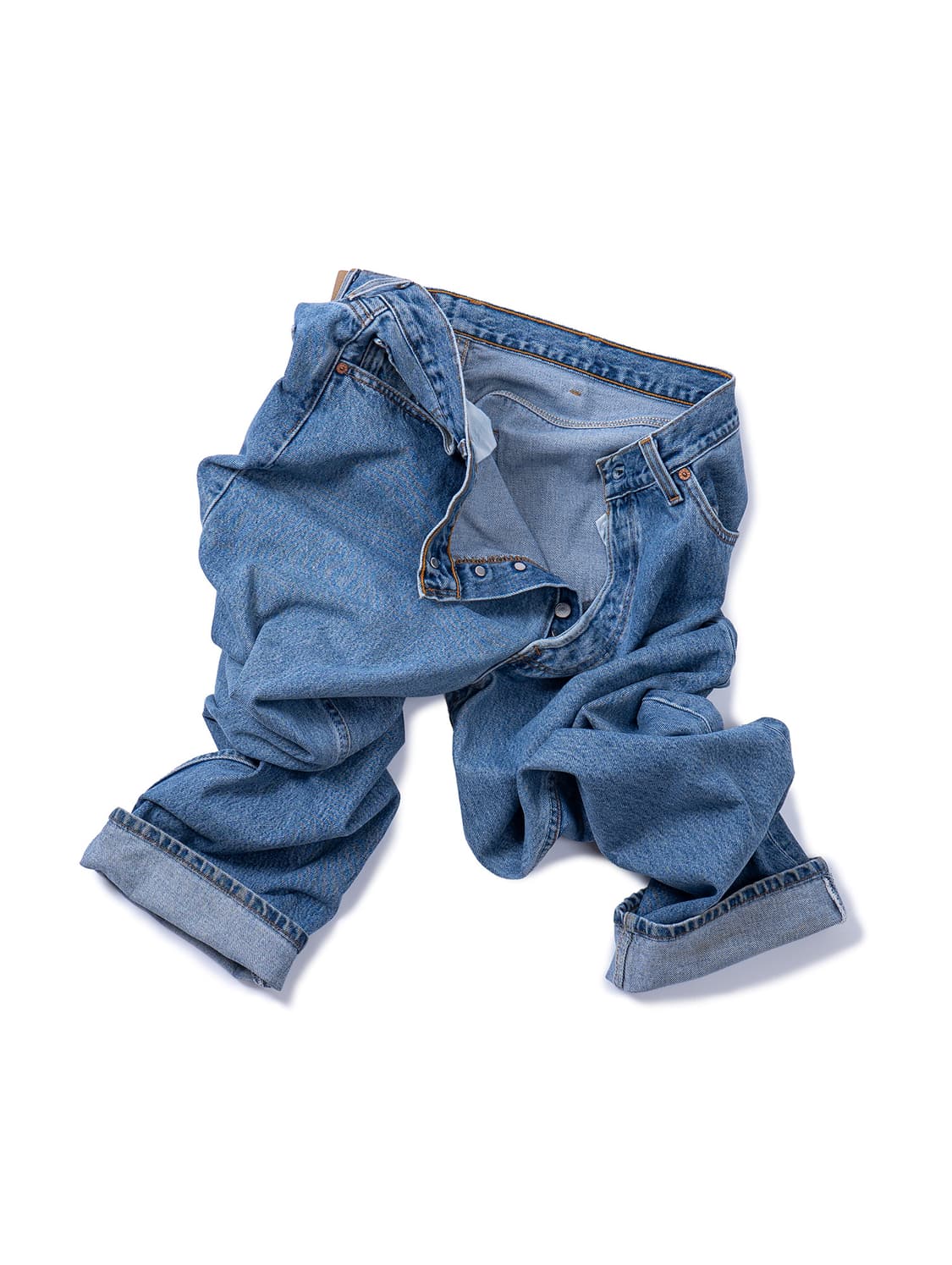 90s Levi's 501 Washed Denim Pants 상품이미지3