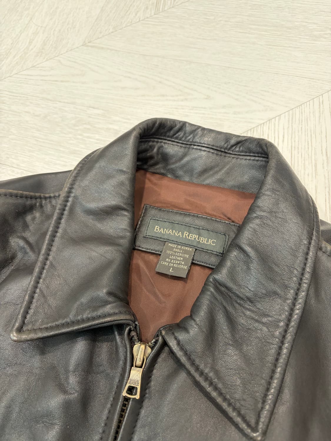 90s 바나나 리퍼블릭 Banana republic 올드 갭 가죽 자켓 상품이미지2