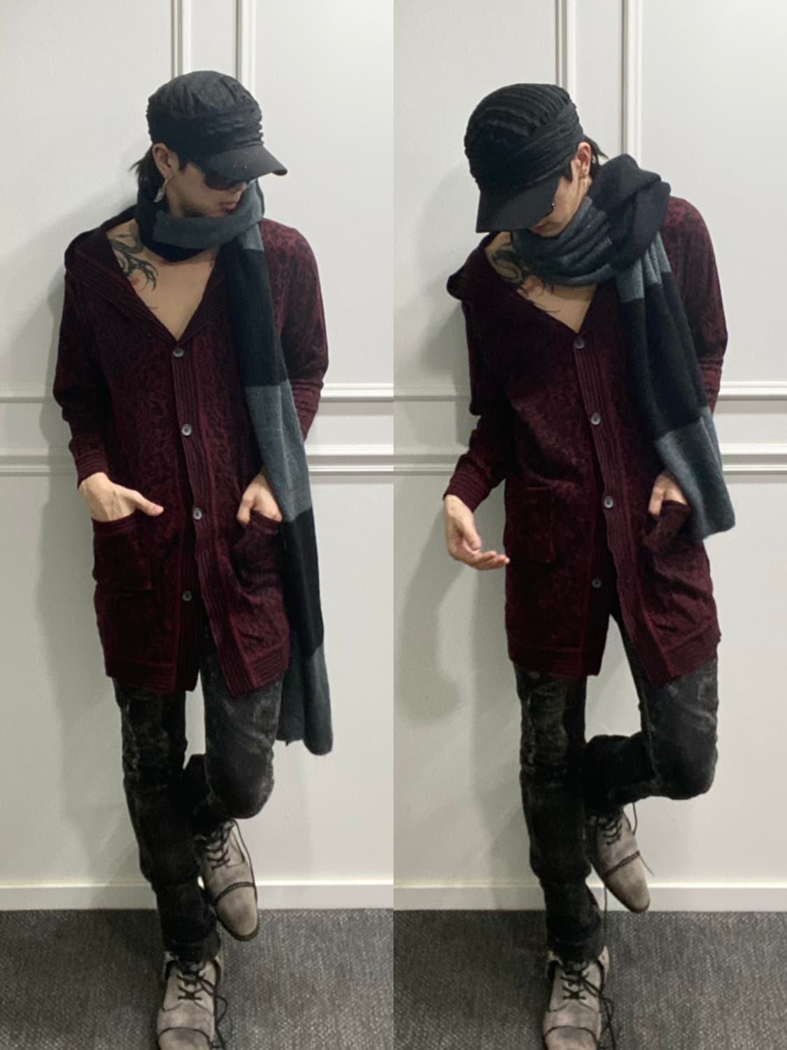 Stripe Long Scarf 상품이미지3