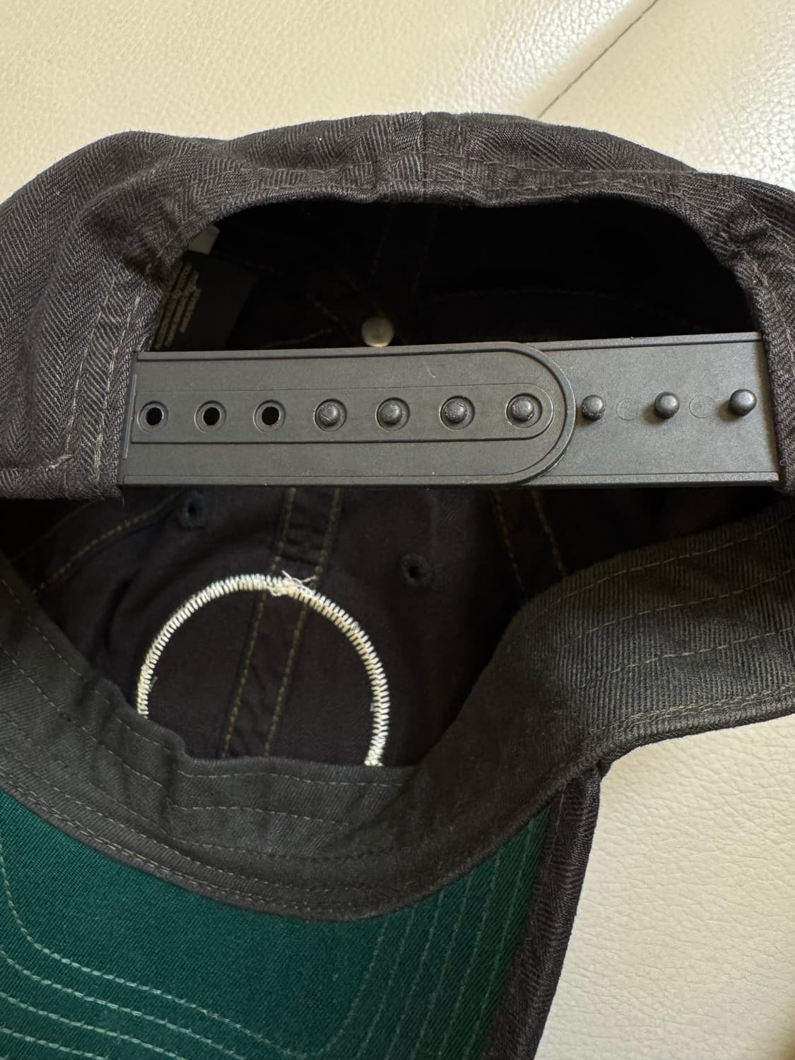 rrl 더블알엘 윙로고 볼캡 모자 블랙 상품이미지3