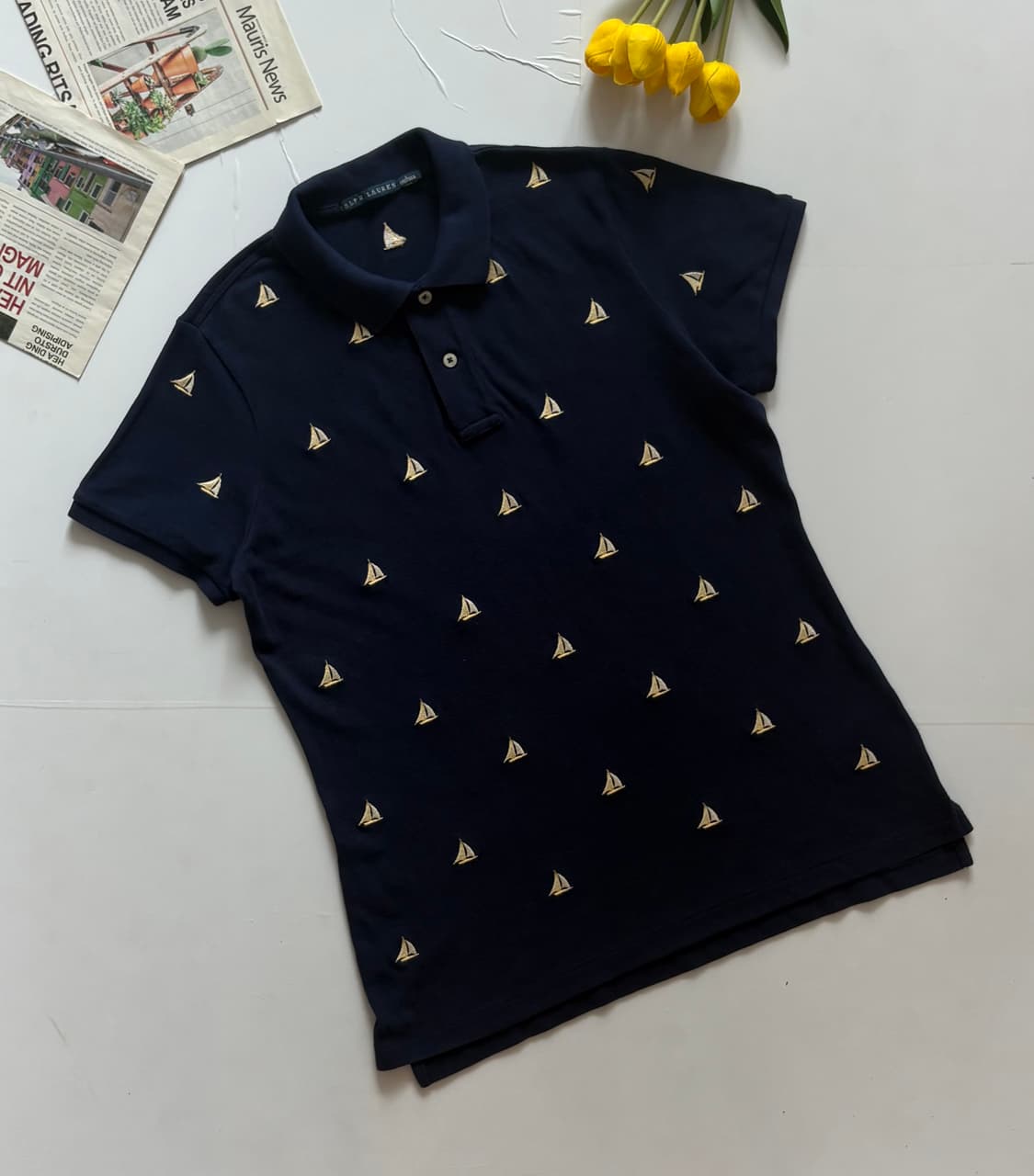 Polo 폴로랄프로렌 요트 자수 카라티  상품이미지1