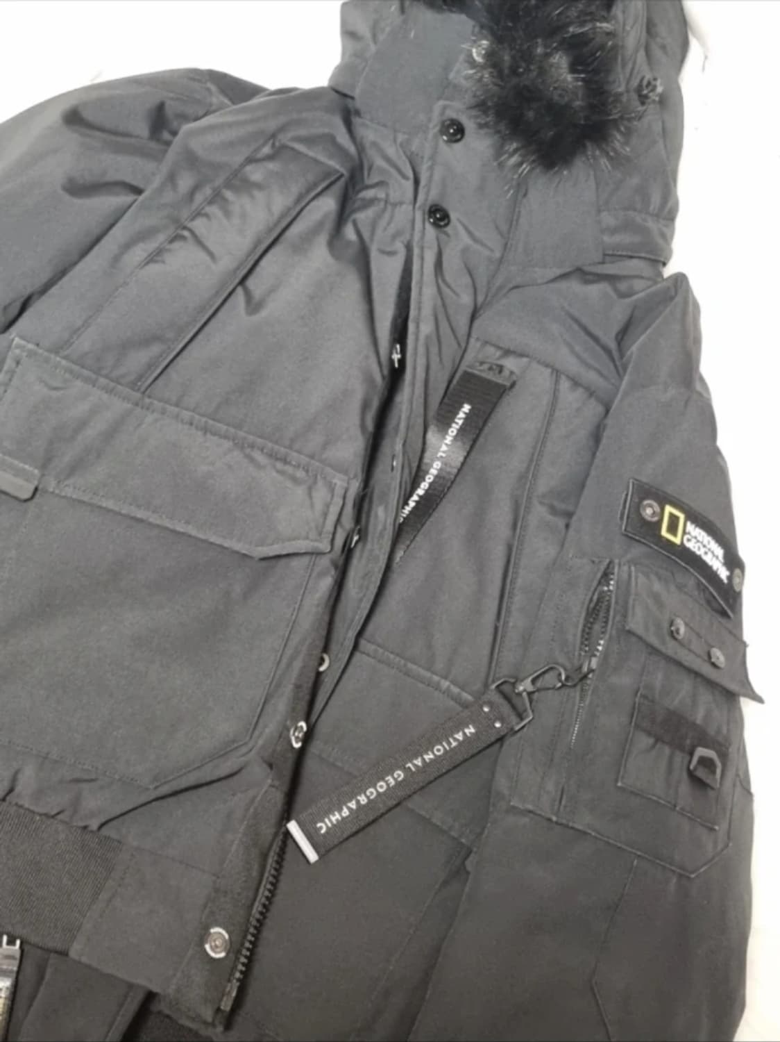 내셔널 지오그래픽 타루가 패딩 블랙 L 네셔널 지오그래픽 상품이미지1