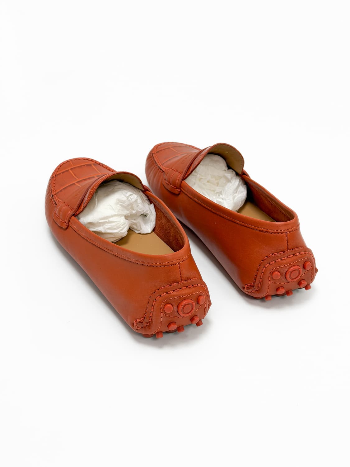 페라가모 크로코 엠보스드 레더 드라이빙 슈즈 상품이미지5