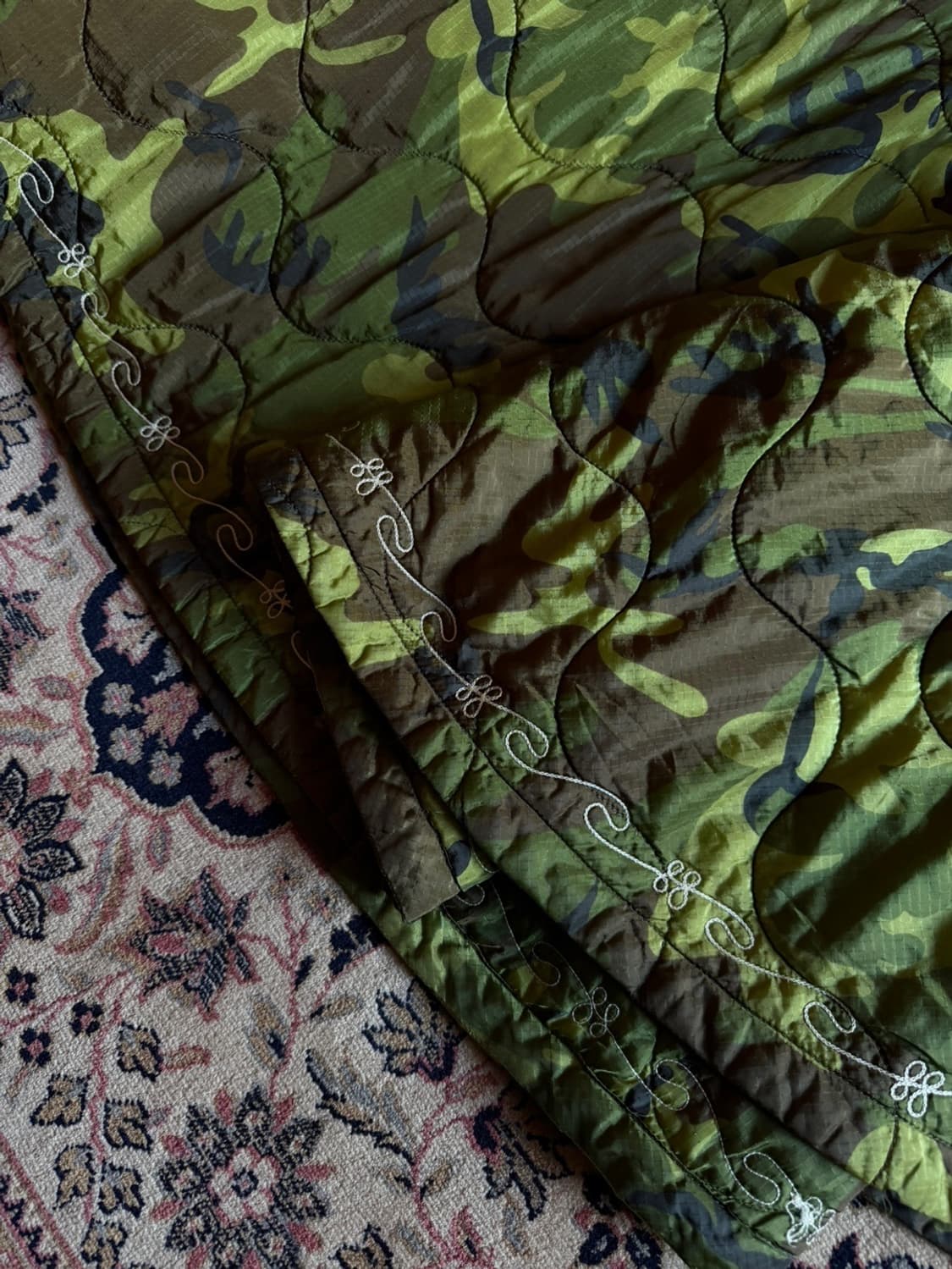 텐더로인 카모플라주 후드 판초 자켓  상품이미지7