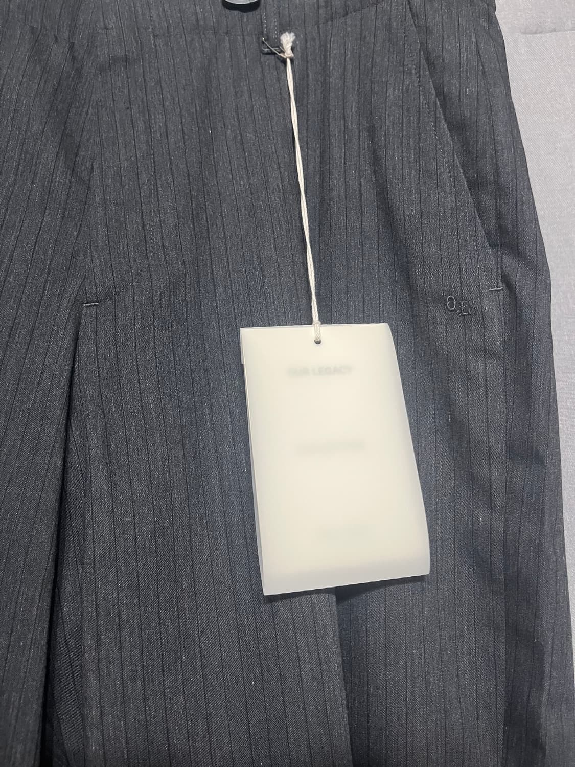 아워레가시 버로우드 치노 애쉬그레이 핀스트라이프 상품이미지3