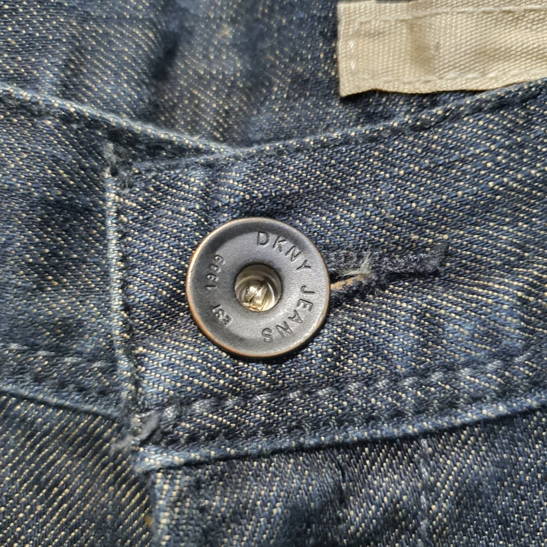 디케이앤와이 블랙 데님 청바지 팬츠  상품이미지3