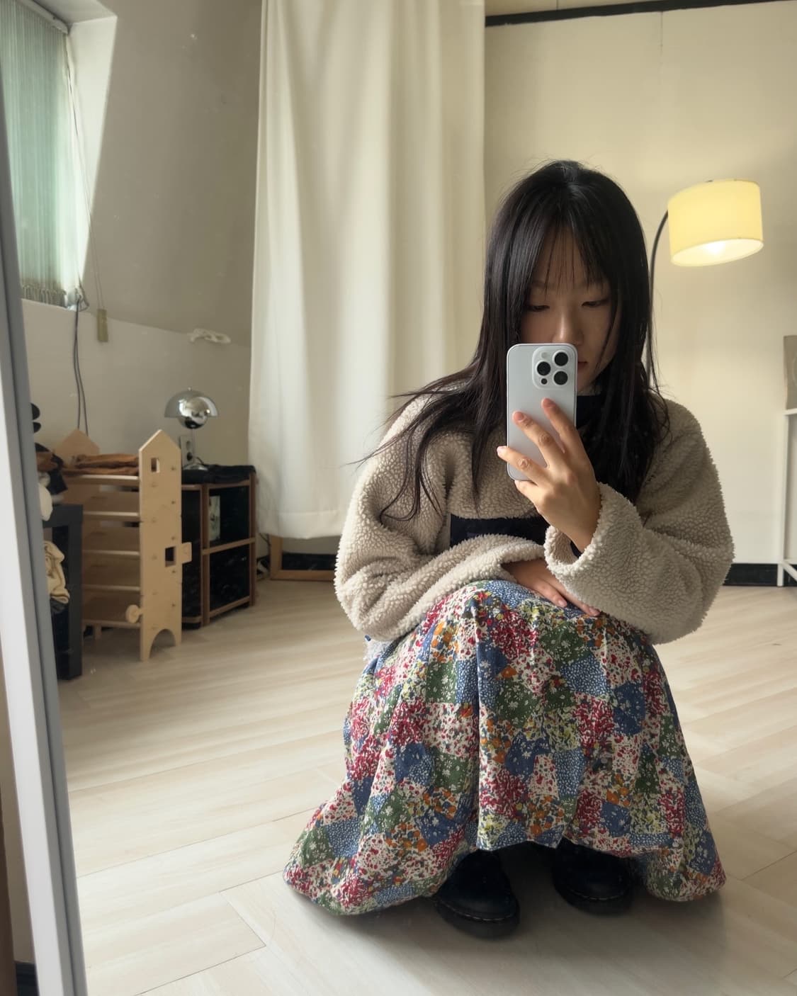 [TITICACA] Floral Patton Skirt 상품이미지9