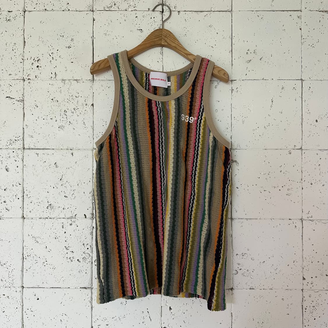 우먼free 아카이브볼드 민소매 니트 상품이미지1