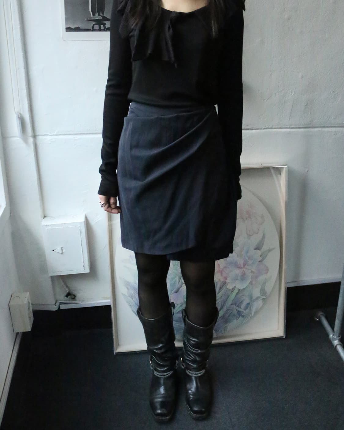 3.1 필립 림 드레이프 랩 스커트  상품이미지1