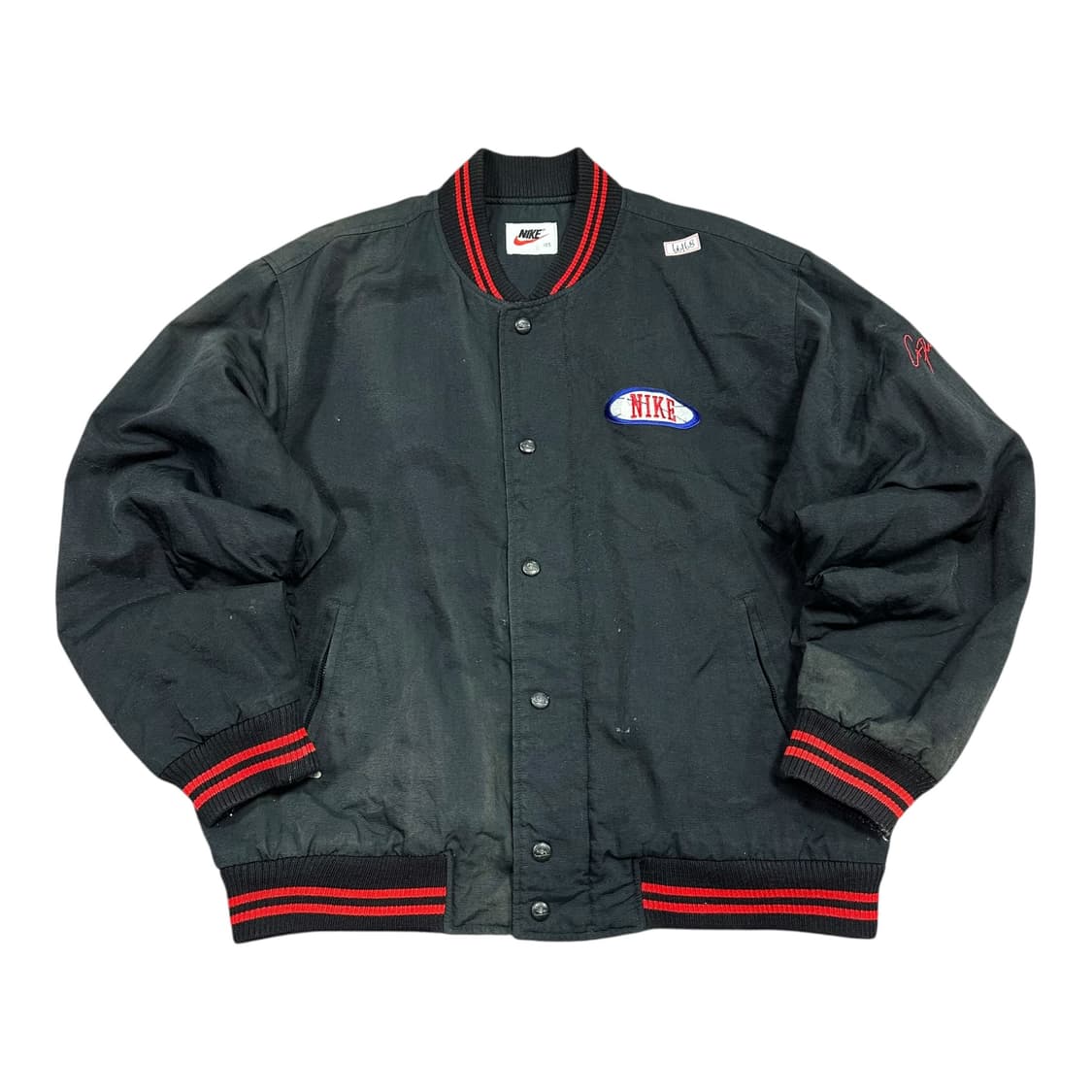 ✨ (바배) 나이키 90s 올드스쿨 베이스볼  빅로고 점퍼 자켓  상품이미지1