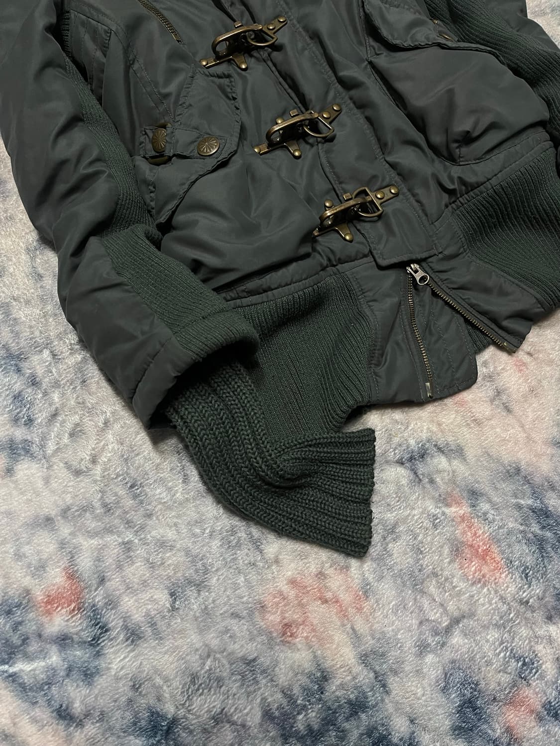 Sly 00s archive trimming fur military ja 상품이미지4