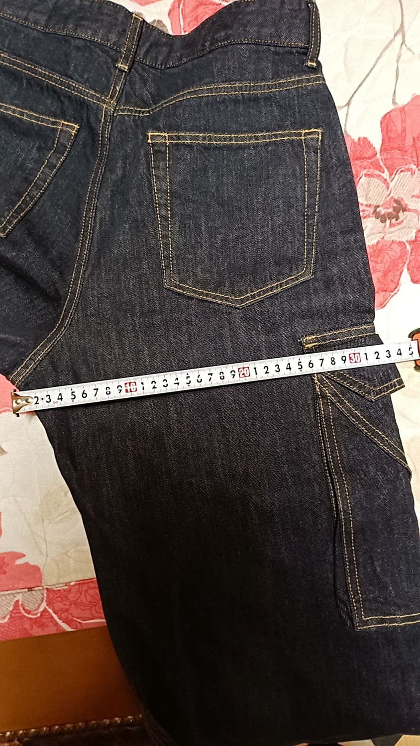 에잇세컨즈 와이드데님 카고팬츠 여성30인치 기장107 상품이미지9