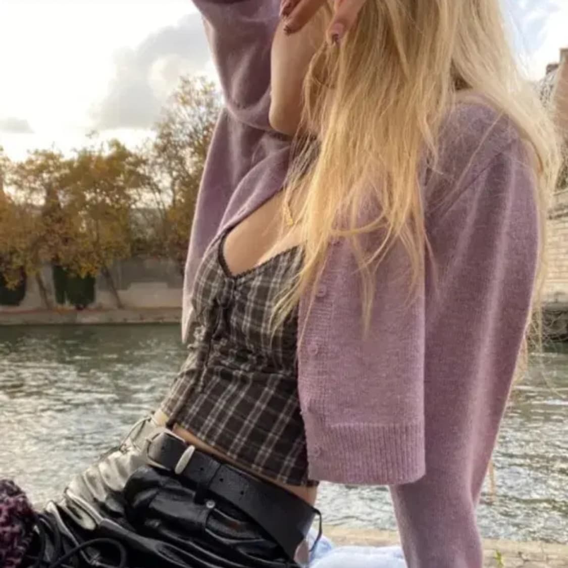 글로리 스푸닝(SPOONING) 스쿱 가디건 프리사이즈 상품이미지2