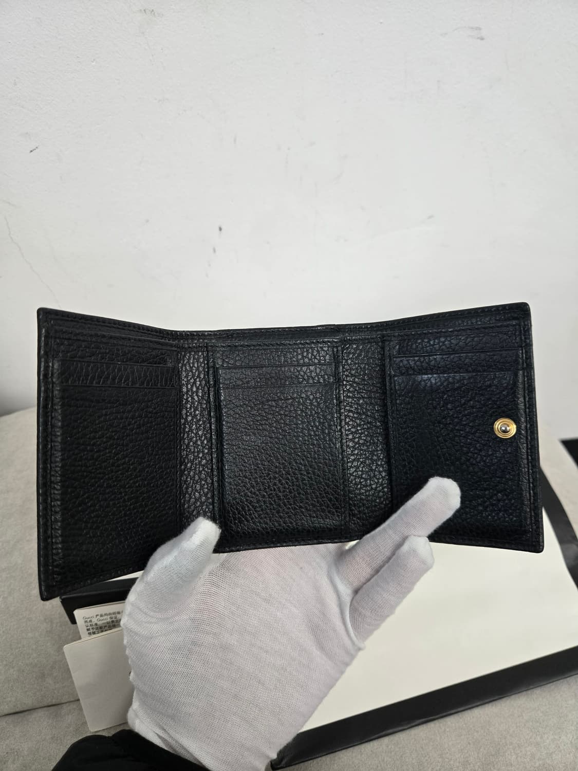 [보증서 정품] 구찌 마몬트 삼단 반지갑 상품이미지4