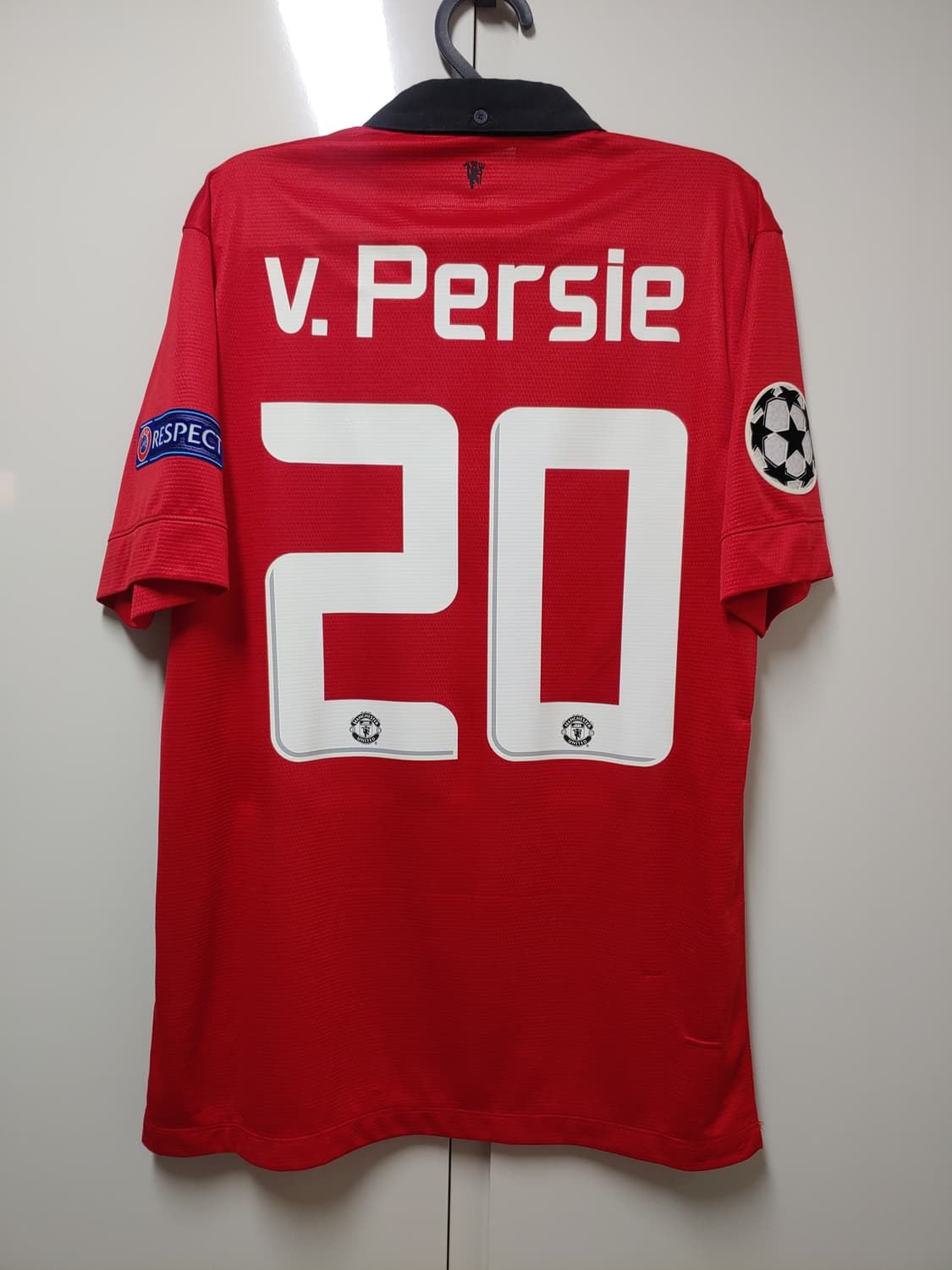 M 13-14 맨유 홈 반팔 반페르시 챔스 상품이미지2