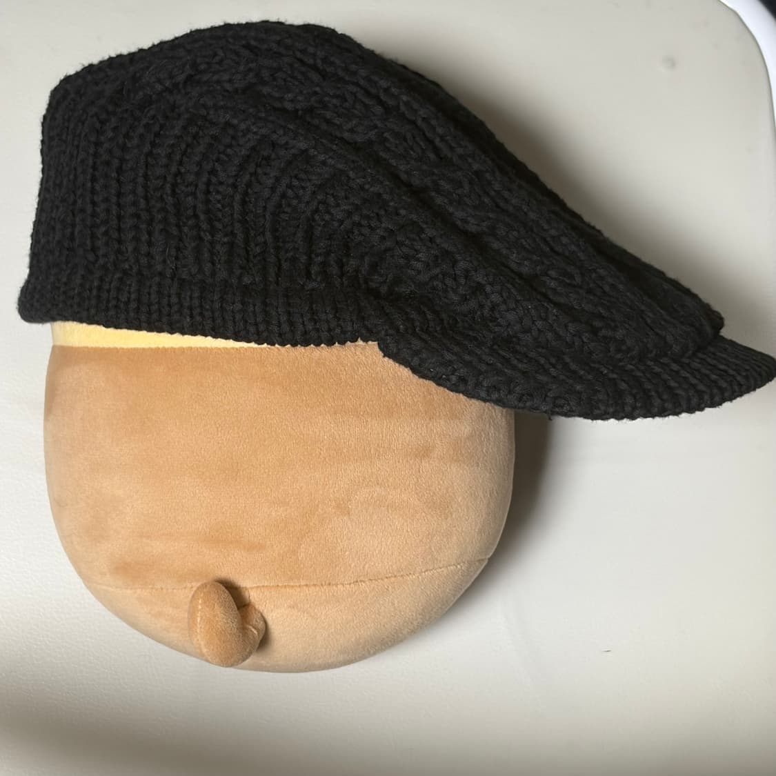 빈티지 니트 짜임 헌팅캡 상품이미지1