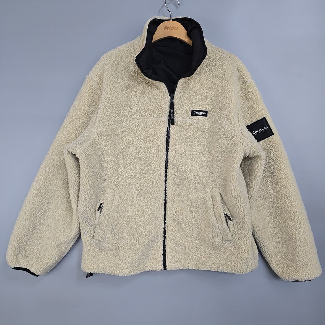 커버낫 리버서블 보아 플리스 자켓 M 상품이미지1