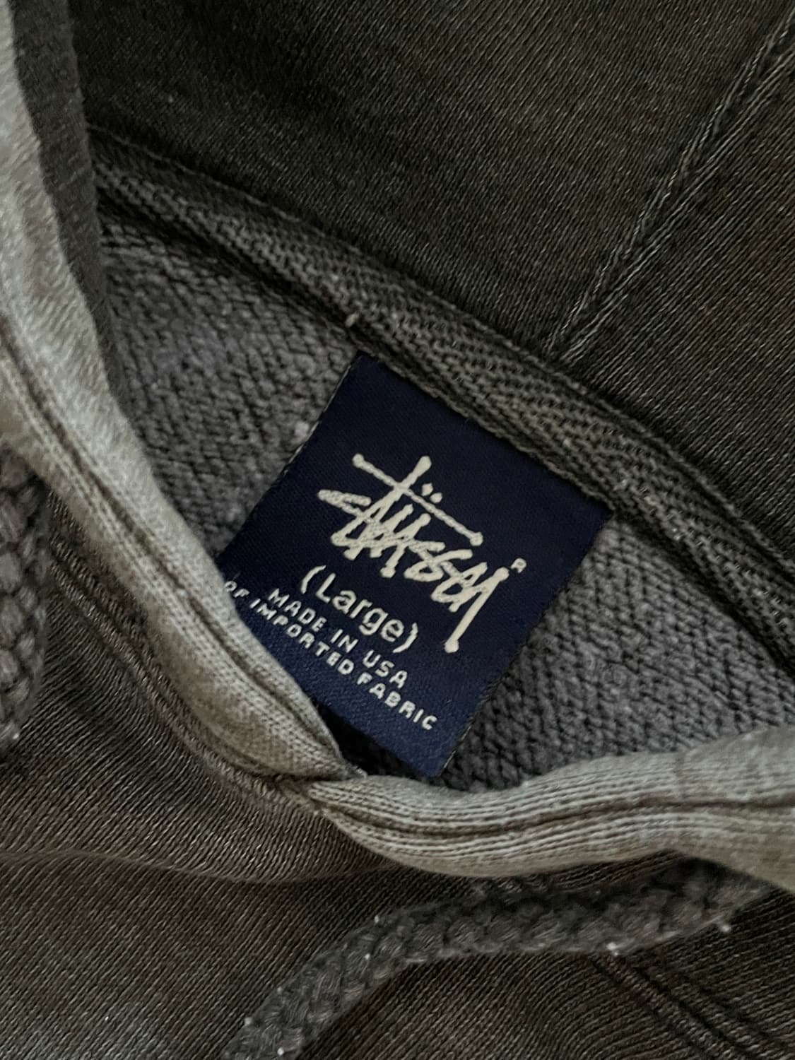 00s Stussy Faded Hoodie(USA Made) 상품이미지6