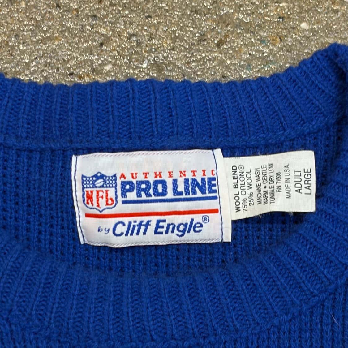 90s Made in USA 빈티지 NFL 뉴욕자이언츠 니트 상품이미지5