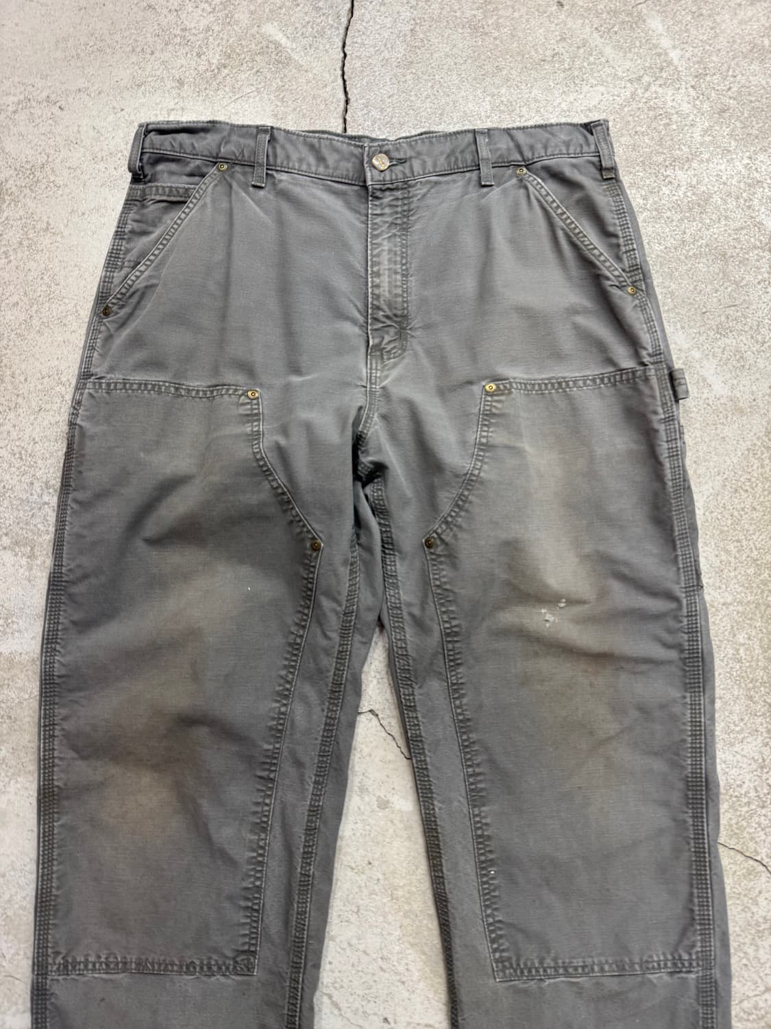 칼하트 B195 더블니 워크팬츠 상품이미지2