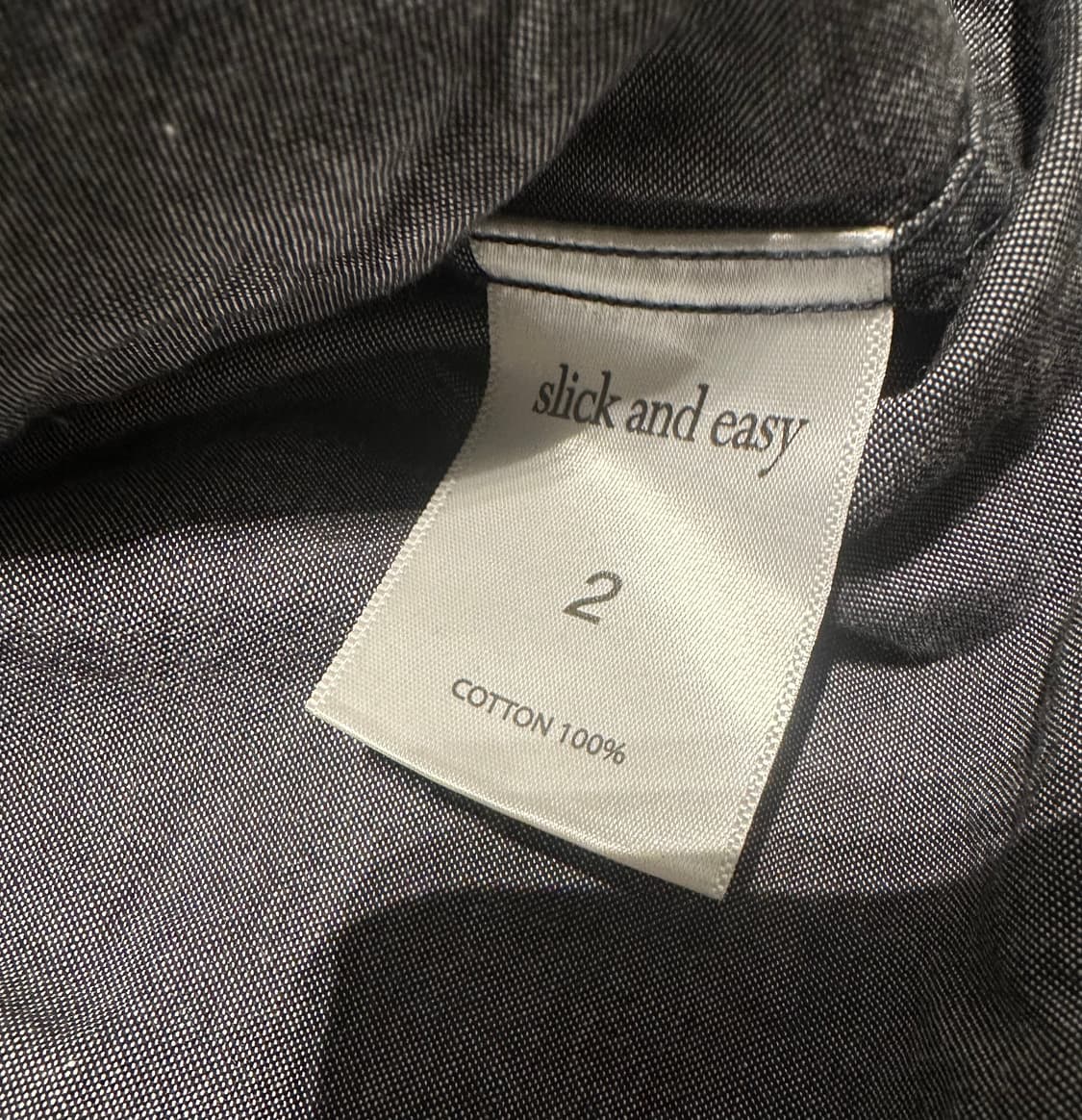 슬릭앤이지 셔츠 2사이즈 상품이미지3