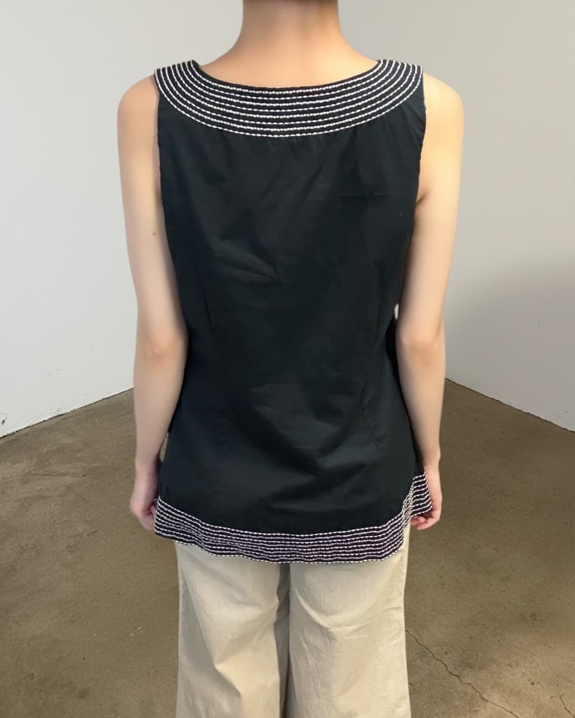 Swirl sleeveless top 상품이미지9