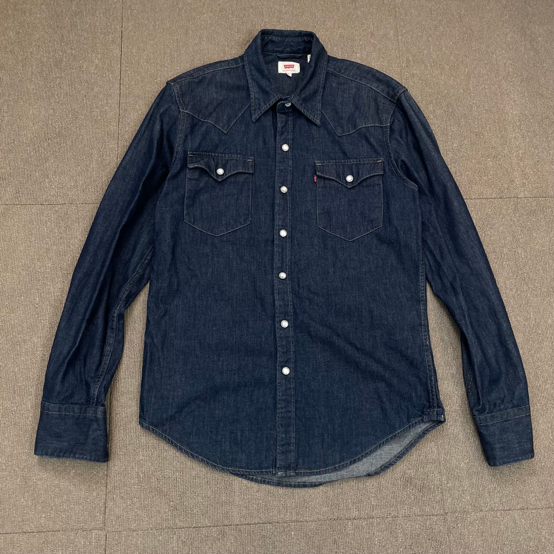 levis 리바이스 웨스턴 데님셔츠 s 상품이미지1