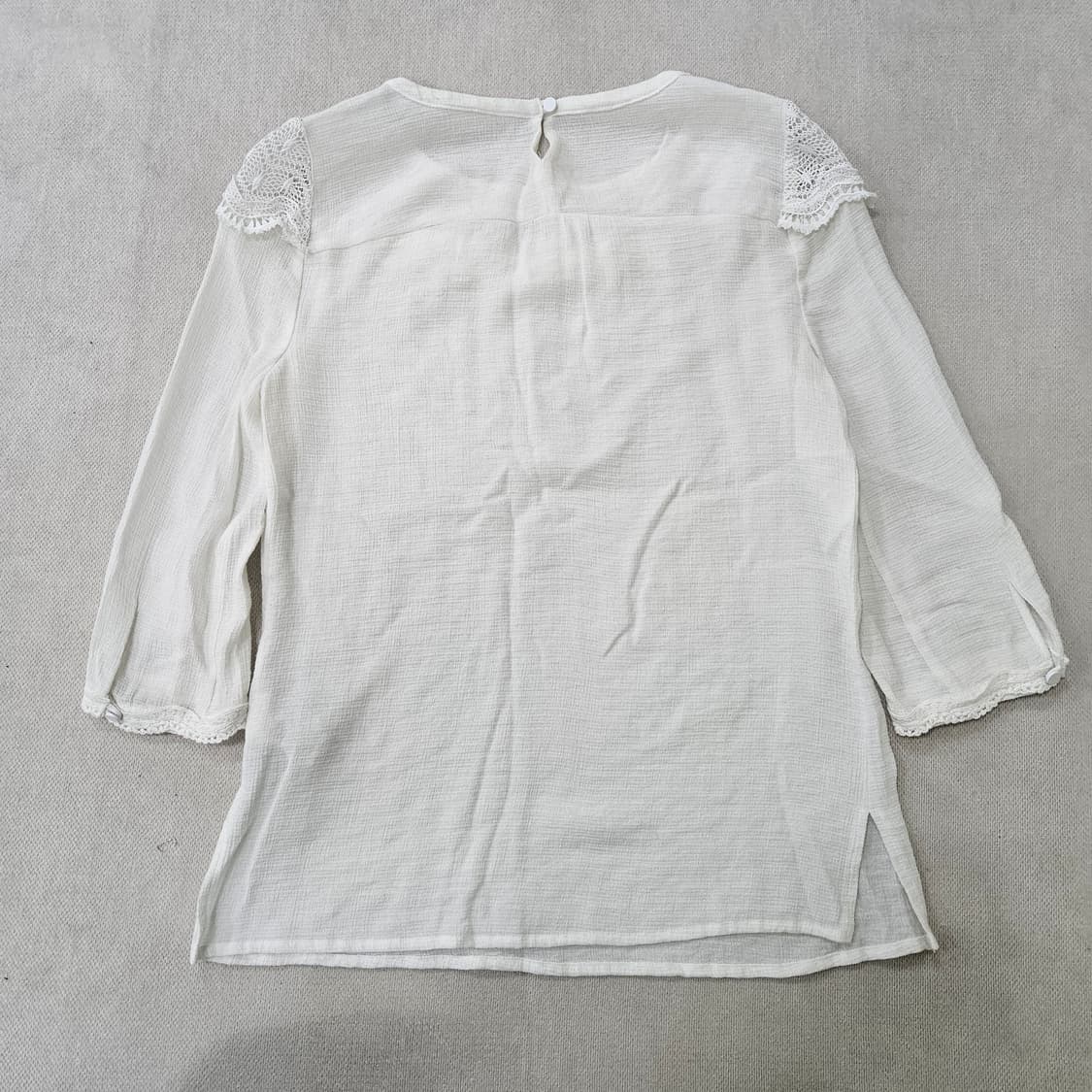 01 올리브데올리브 레이스 블라우스 0402Y 상품이미지2