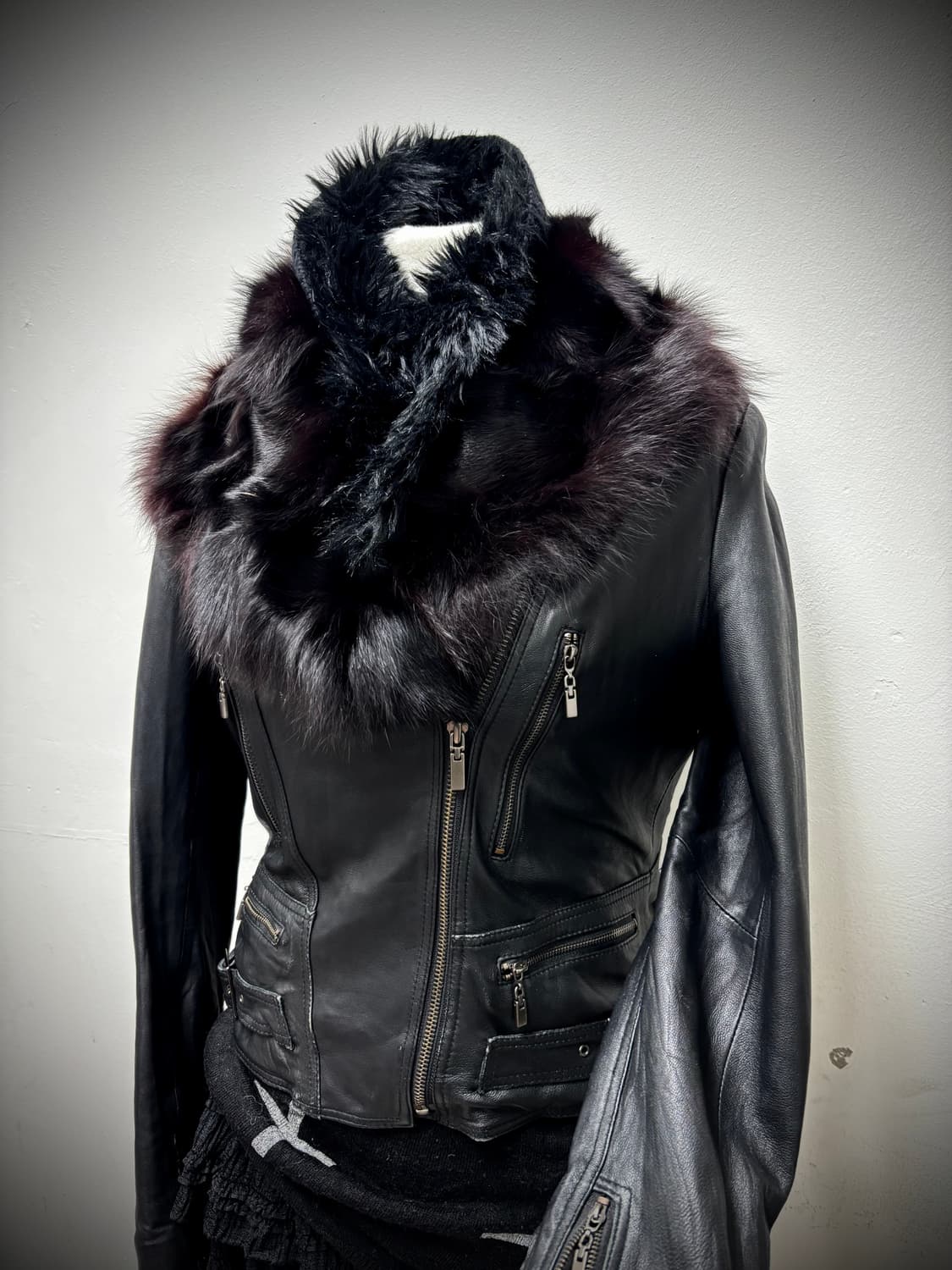  Robo Fox Fur Trimming SheepSkin Buckle  상품이미지3