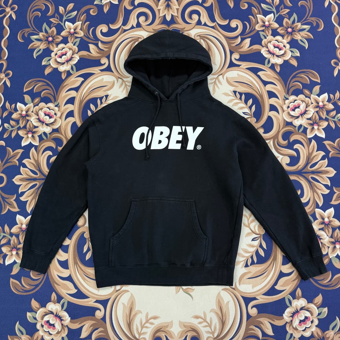 (M)오베이 OBEY 빅로고 후드티셔츠 상품이미지1