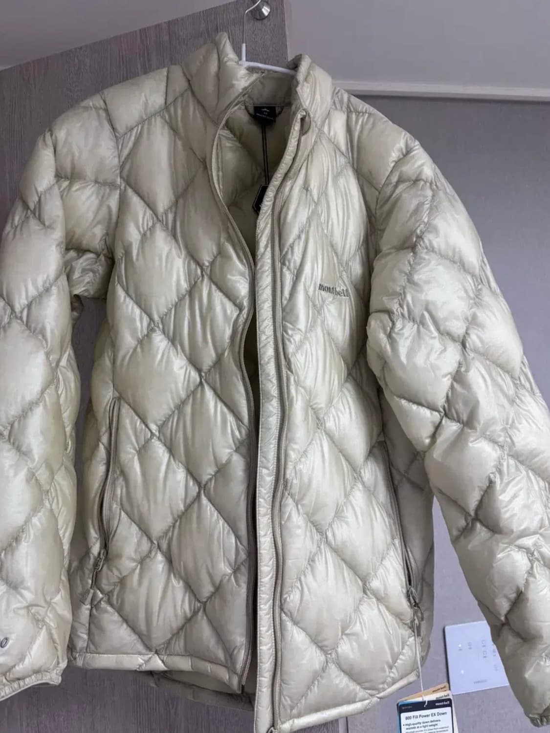 (W) 몽벨 슈페리어 다운자켓 아이보리 상품이미지1