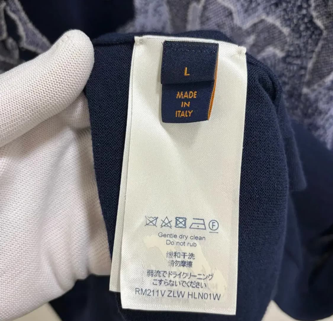 [L]루이비통 LV 워터컬러 니트 반팔티 상품이미지3