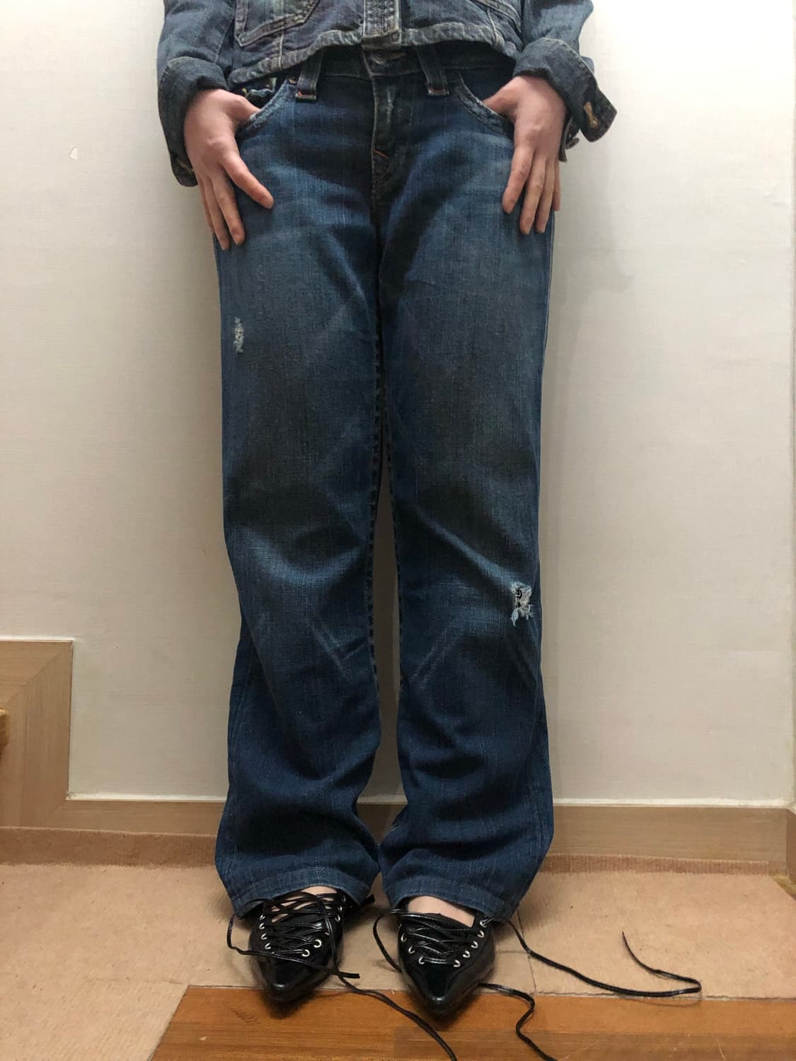 빈티지 트루릴리젼 데님 팬츠 상품이미지3