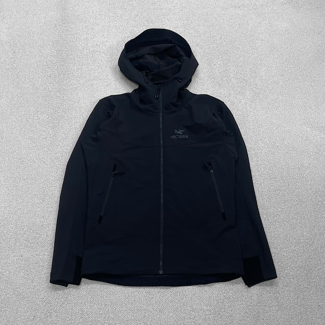 아크테릭스 감마LT 후드 바람막이 자켓 블랙 상품이미지1