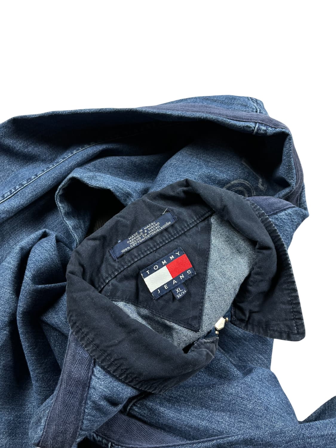 TOMMY JEANS 오버핏 데님 셔츠 상품이미지3