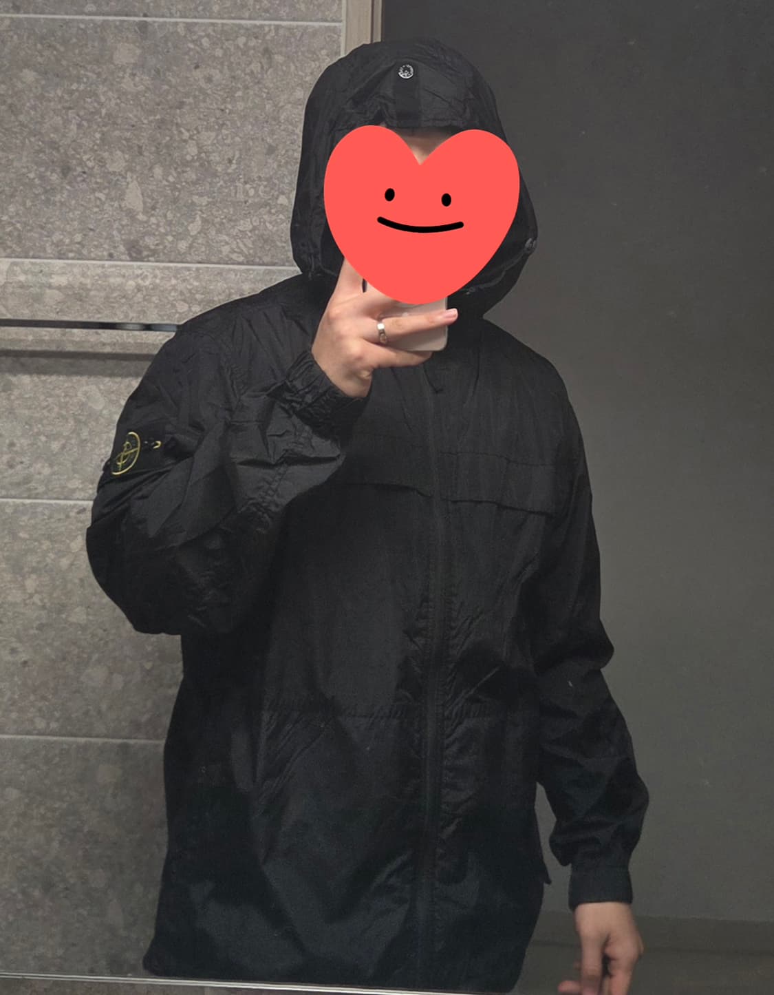 스톤아일린드 24ss 크링클랩스 바람막이 XL 상품이미지1