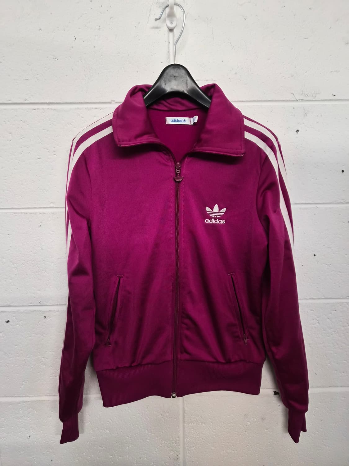 우먼 85) 아디다스 파이어버드 핫핑크 크롭 져지 팝니다 상품이미지2