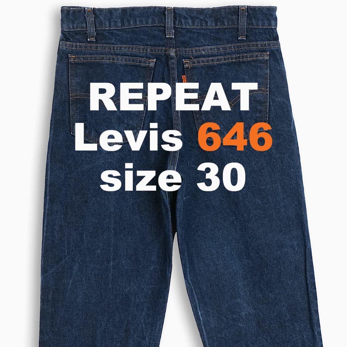 리바이스 646 오렌지탭 80s USA 30인치 OR6463009 상품이미지1