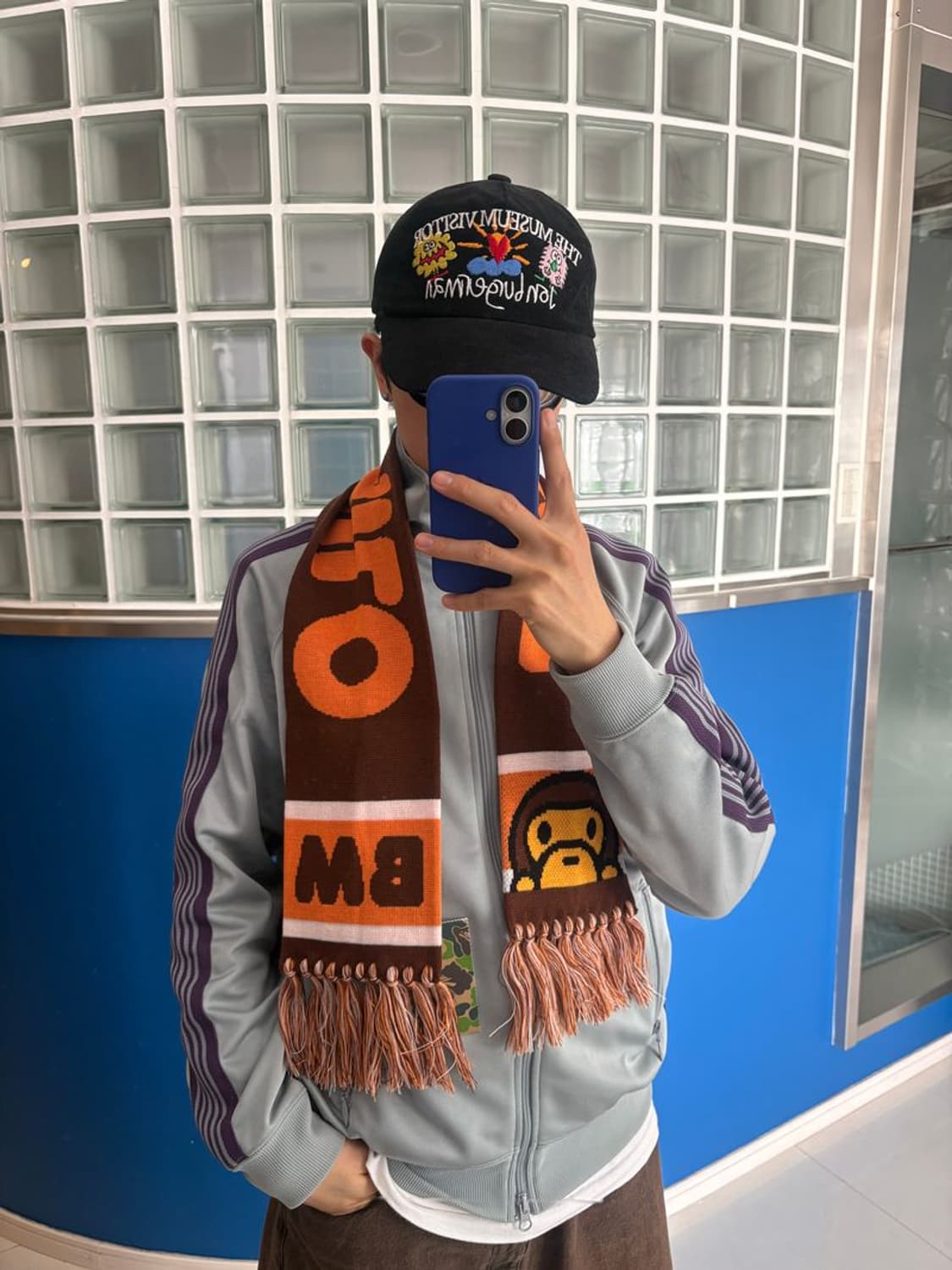 MILO KNIT SCARF 베이비 밀로 니트 스카프 상품이미지5