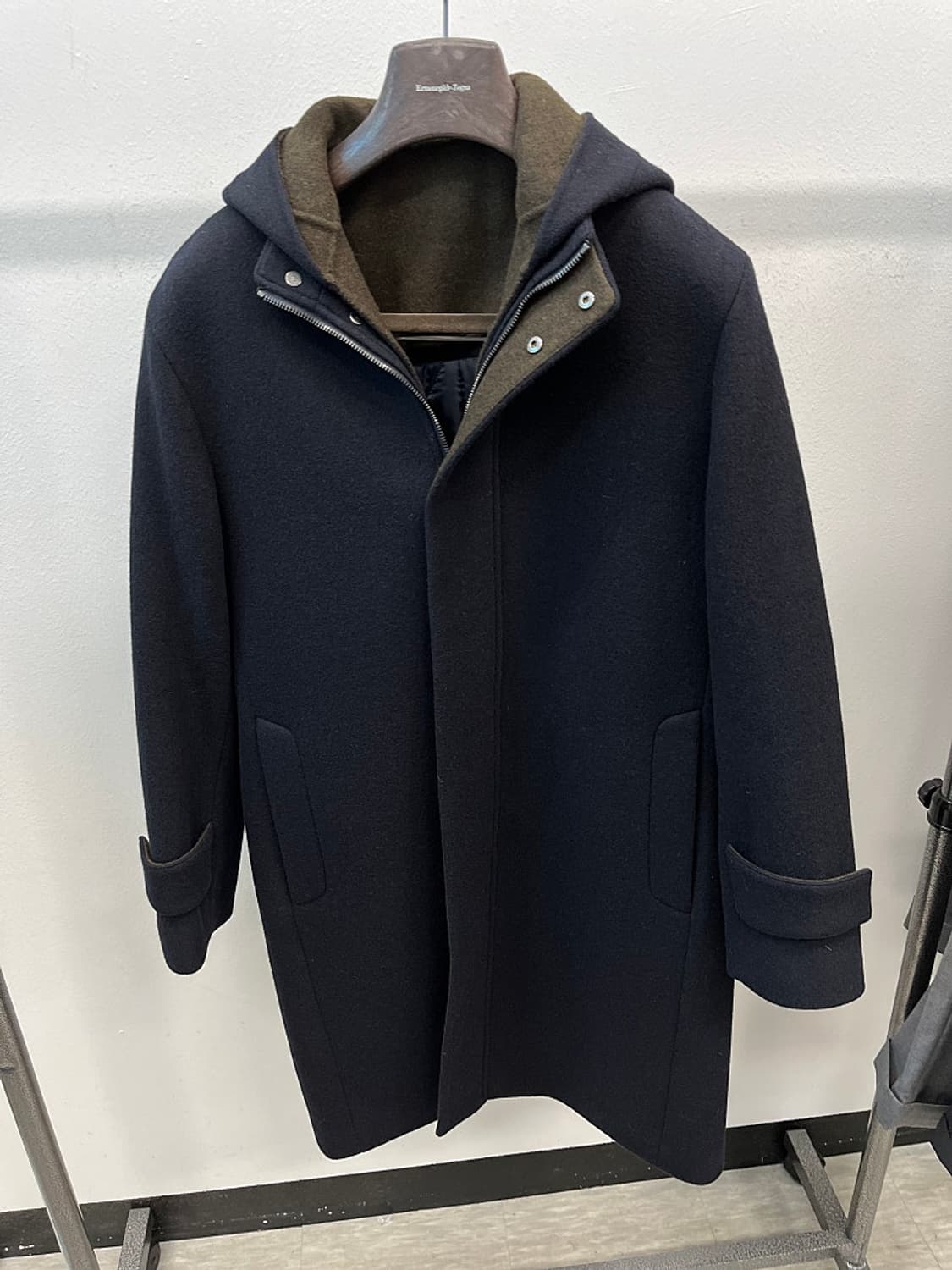 95) 빈폴 캐시미어 후드코트  상품이미지5