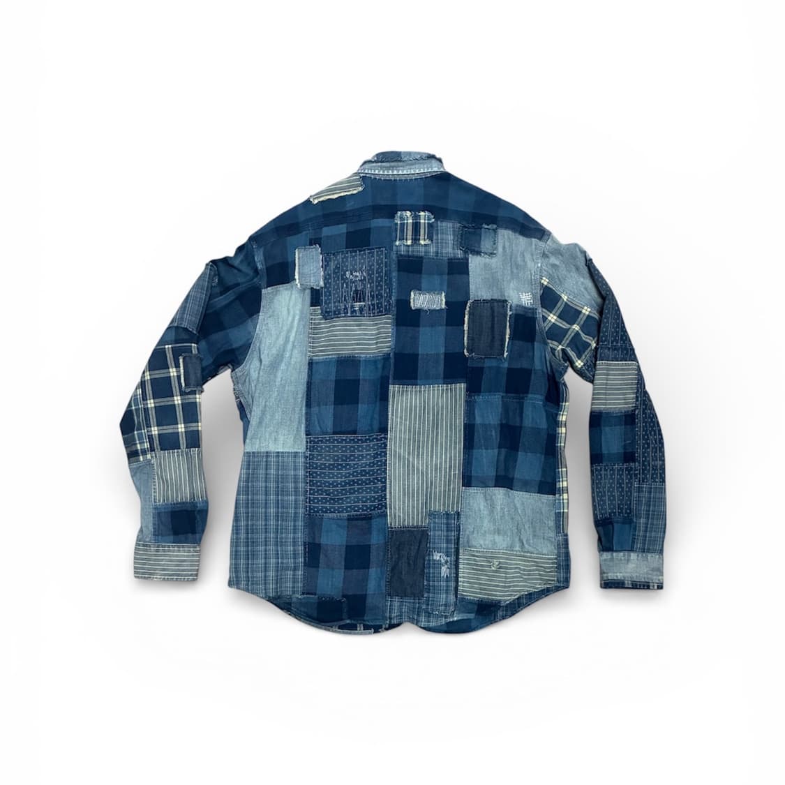 [새상품] 폴로랄프로렌 클래식핏 인디고 패치워크 워크셔츠 100/L 상품이미지2