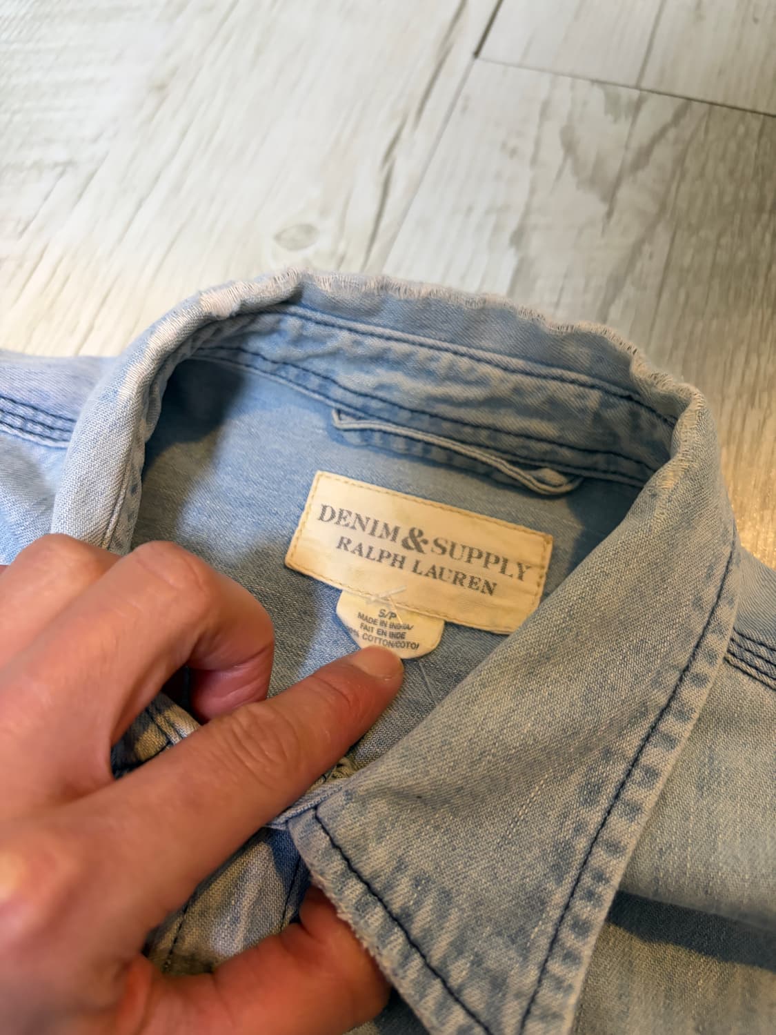 [S] 폴로 랄프로렌  Denim&Supply 데님 셔츠 상품이미지3
