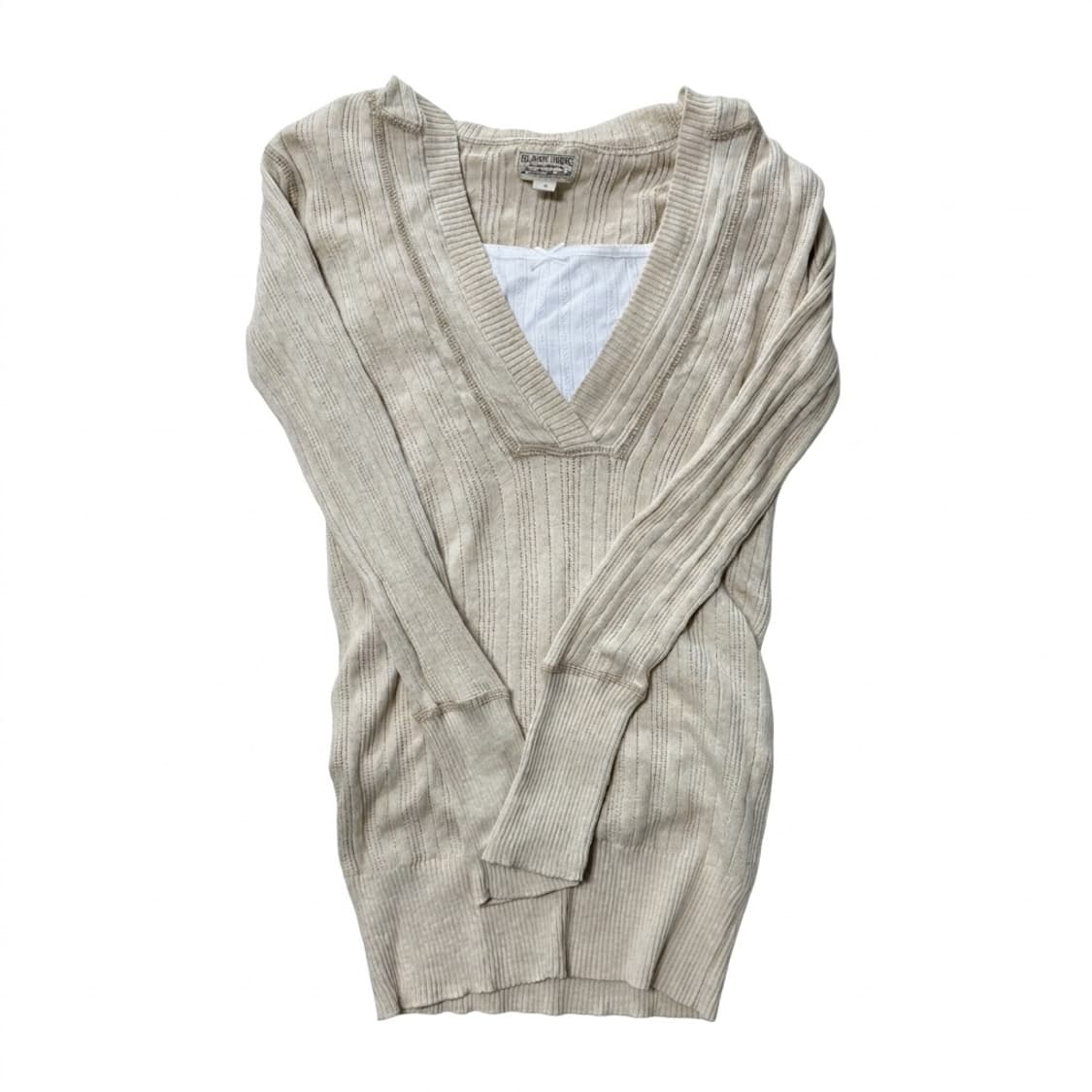 Y2k 폴로 진스 니트 후드 상품이미지5